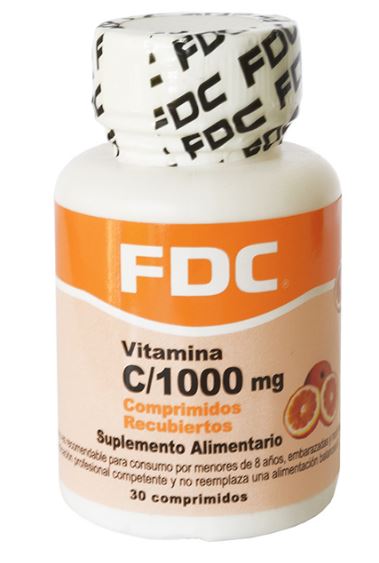 VITAMINA C 1000 mg FDC 30 tab.