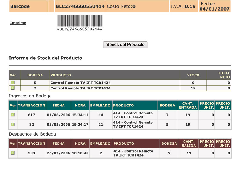 Inventario y Prestamos